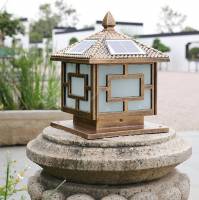 Đèn Tháp Vuông Solar