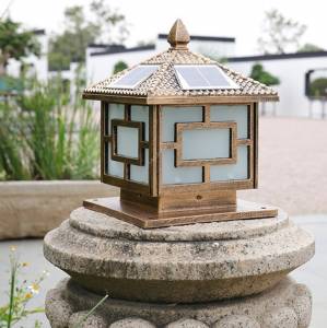Đèn Tháp Vuông Solar