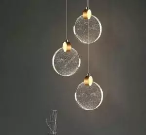 Đèn Crystal Gold D130