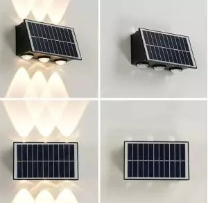 Đèn Vách Hắt Tia Solar